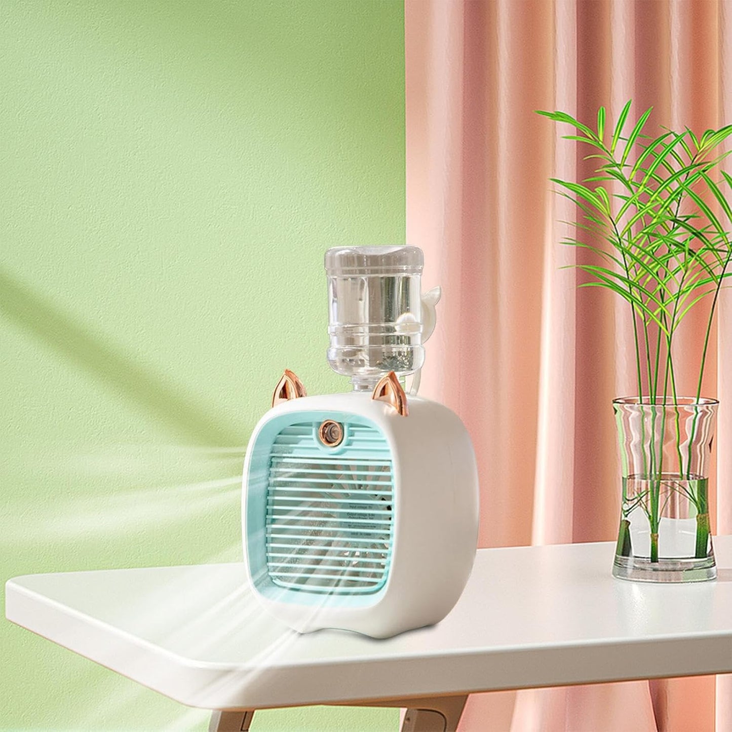 Portable Mini Air Conditioner Fan USB Air Cooler Fan