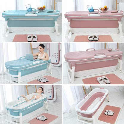 Portable Bathtub For Adults, Foldable Children Tub Household Bath Basin