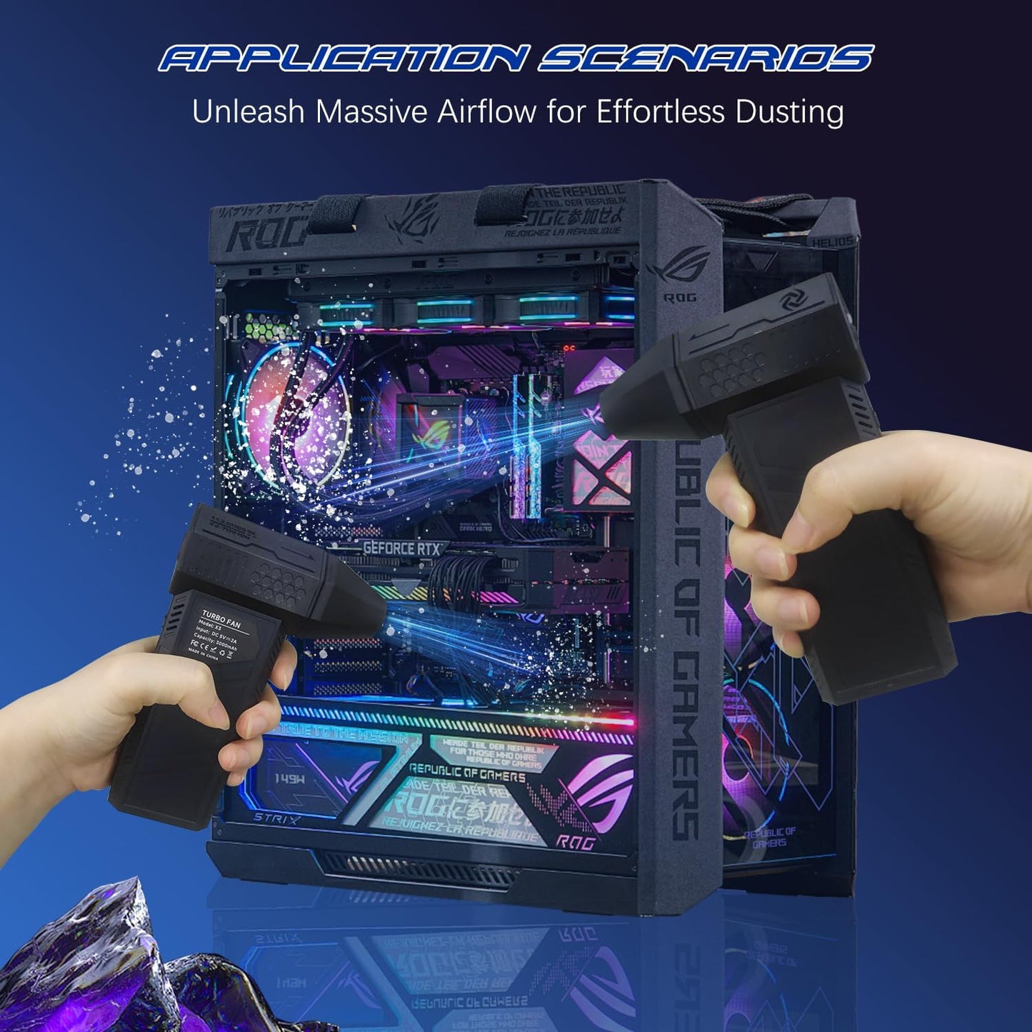 منفاخ نفاث يعمل بالتوربو، منفاخ نفاث جاف بسرعة قابلة للتعديل 