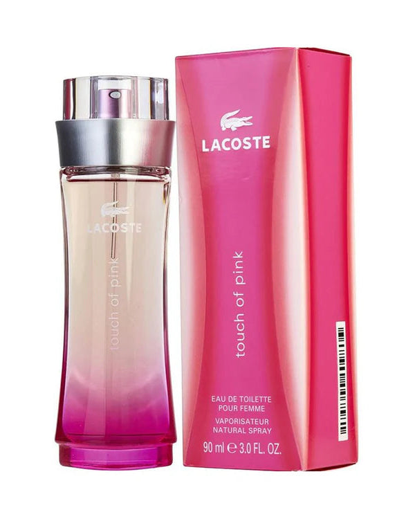 Lacoste Touch Of Pink for Women EDT 90ml-KYAMSTORE