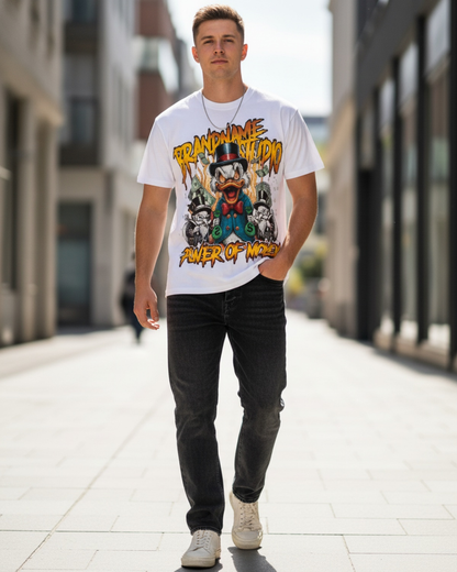 Stylish Custom Printed T-Shirt - Bold Graphic Cotton Tee