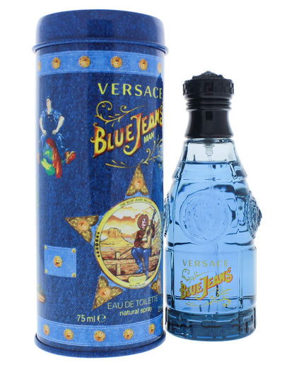 فيرساتشي بلو جينز للرجال أو دو تواليت 75 مل