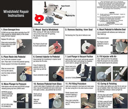 راتنج إصلاح الزجاج الأمامي والزجاج الاحترافي بنفسك