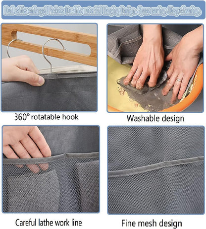 Closet Hanging Bra Organizer with Rotating Metal Hanger