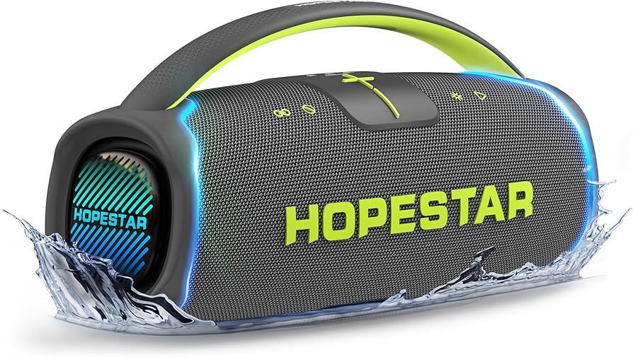 HOPESTAR A65 300W Portable Wireless Bluetooth Party Speaker with Microphone & 65W Fast Charge