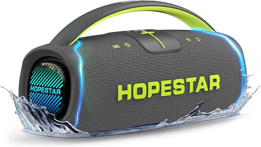 HOPESTAR A65 300W Portable Wireless Bluetooth Party Speaker with Microphone & 65W Fast Charge