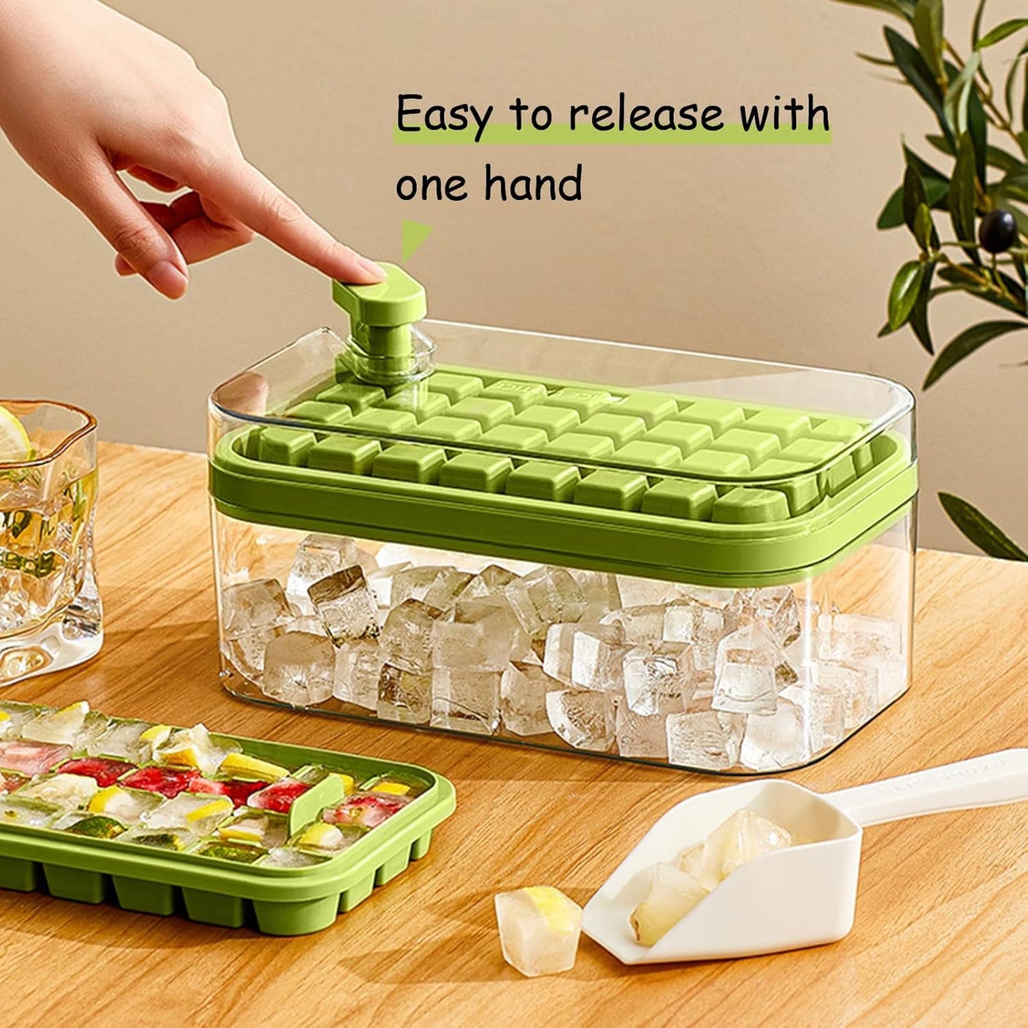 Ice Cube Tray with Lid and Bin | Limited stocks available