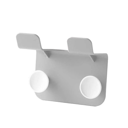 حامل مجفف الشعر، مثبت على الحائط، منظم لمستلزمات الحمام | الكمية محدودة