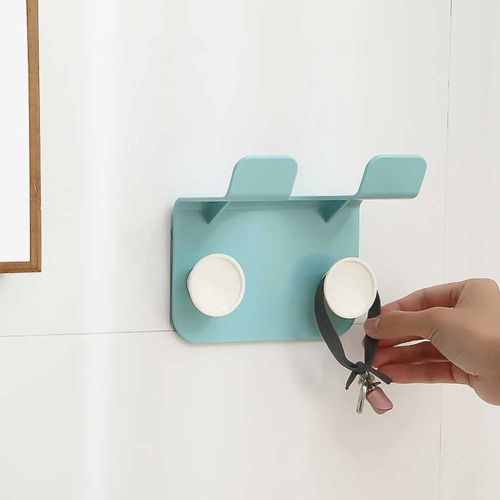 حامل مجفف الشعر، مثبت على الحائط، منظم لمستلزمات الحمام | الكمية محدودة