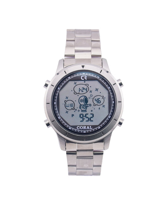 Coral Premium Quality Digital Watch For Men | Stainless Steel Strap (9177)-KYAMSTORE