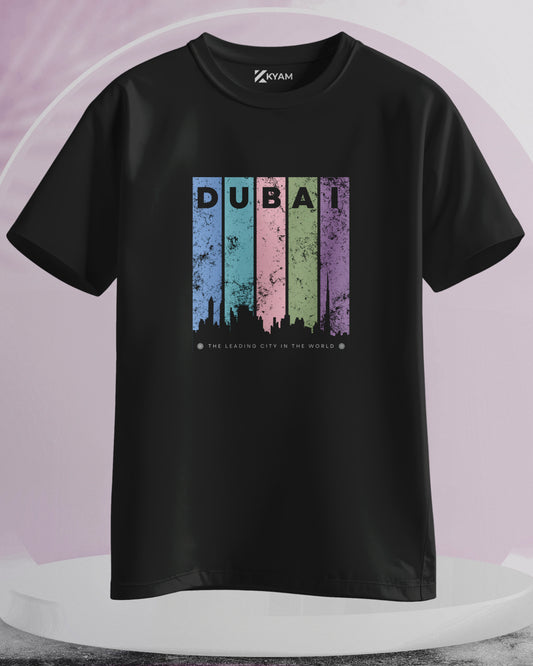 DUBAI - Women Stylish Printed T-Shirts – (Regular)
