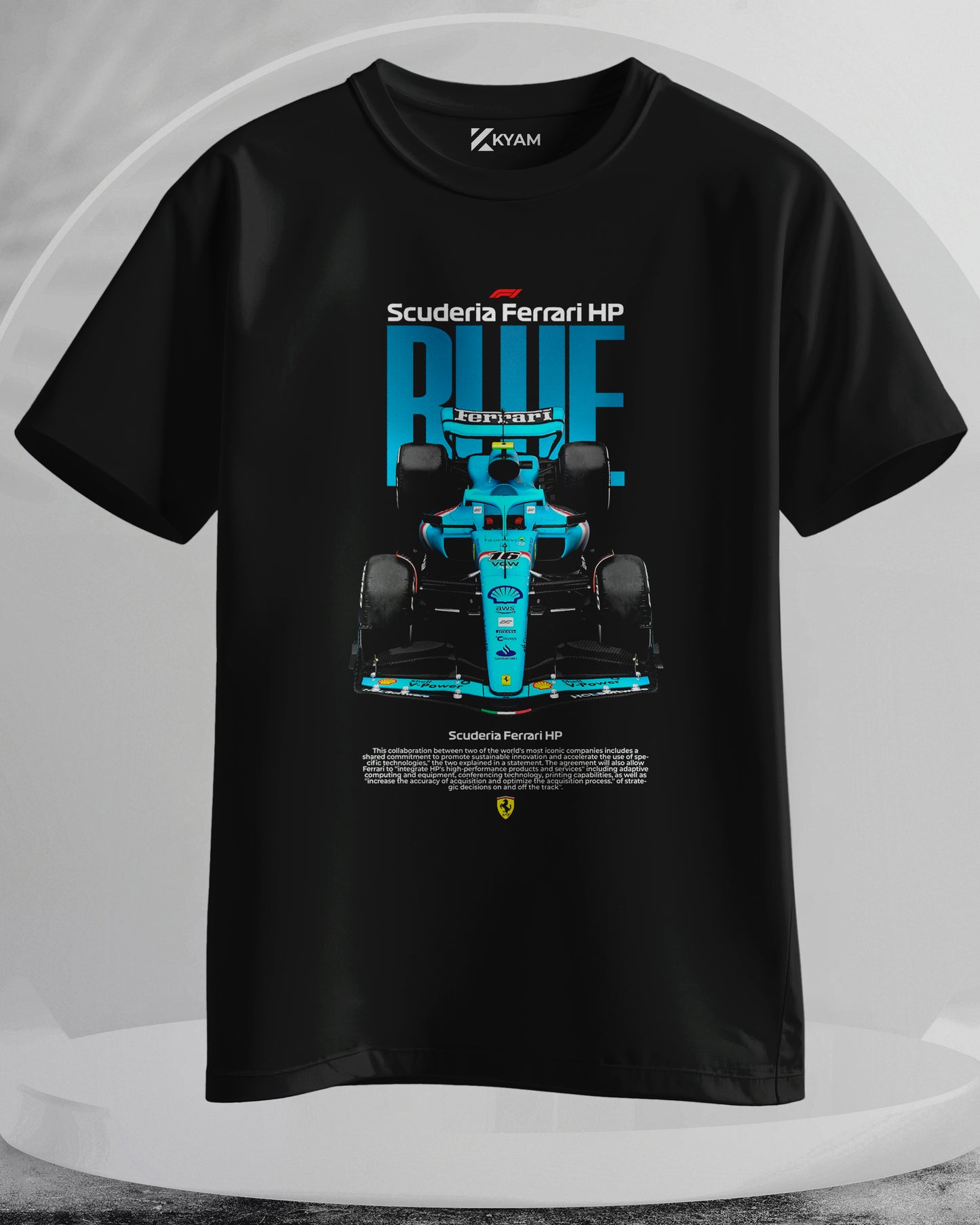 Scuderia Ferrari HP F1 - Men Stylish Printed T-Shirts – (Regular)