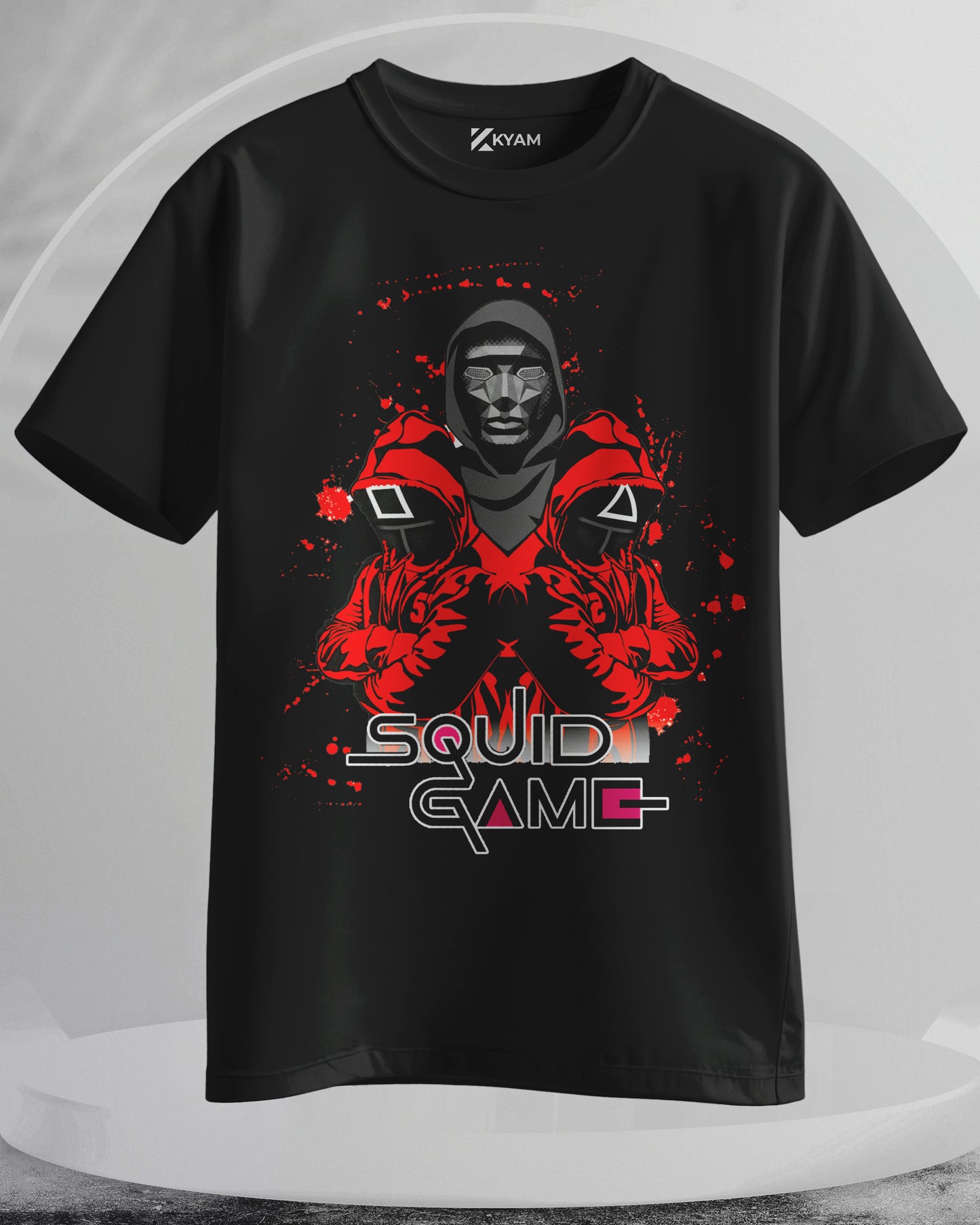SQUID GAME - Men Stylish Printed T-Shirts – (Regular)