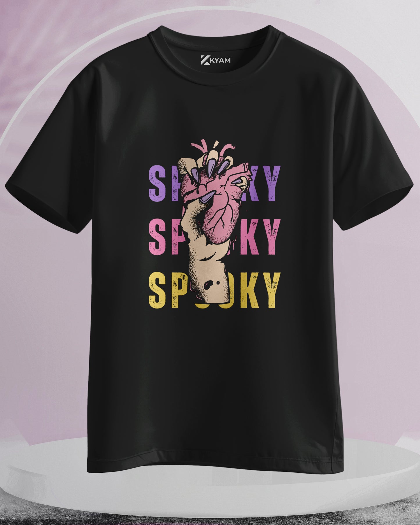 SPOOKY - Women Stylish Printed T-Shirts – (Regular)