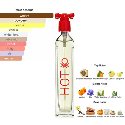 Benetton Hot for Women EDT 100ml