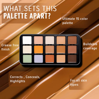 Character Pro Concealer Palette - C-A-302-KYAMSTORE