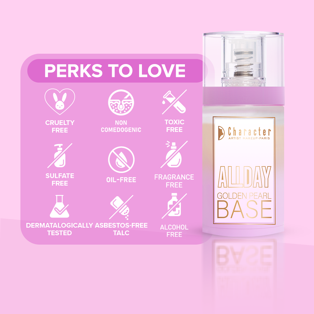 Character All Day Golden Pearl Base - CAB003-KYAMSTORE