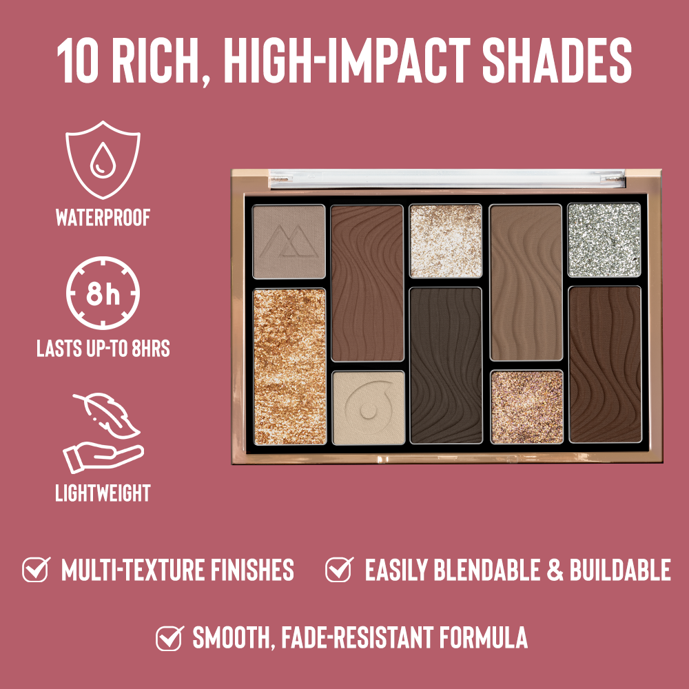 Character 10 Color Eyeshadow Palette - CEP-KYAMSTORE