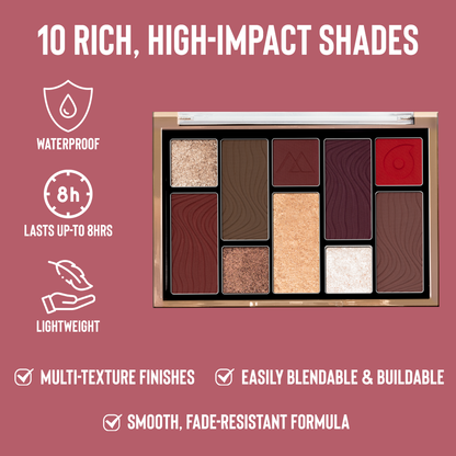 Character 10 Color Eyeshadow Palette - CEP-KYAMSTORE