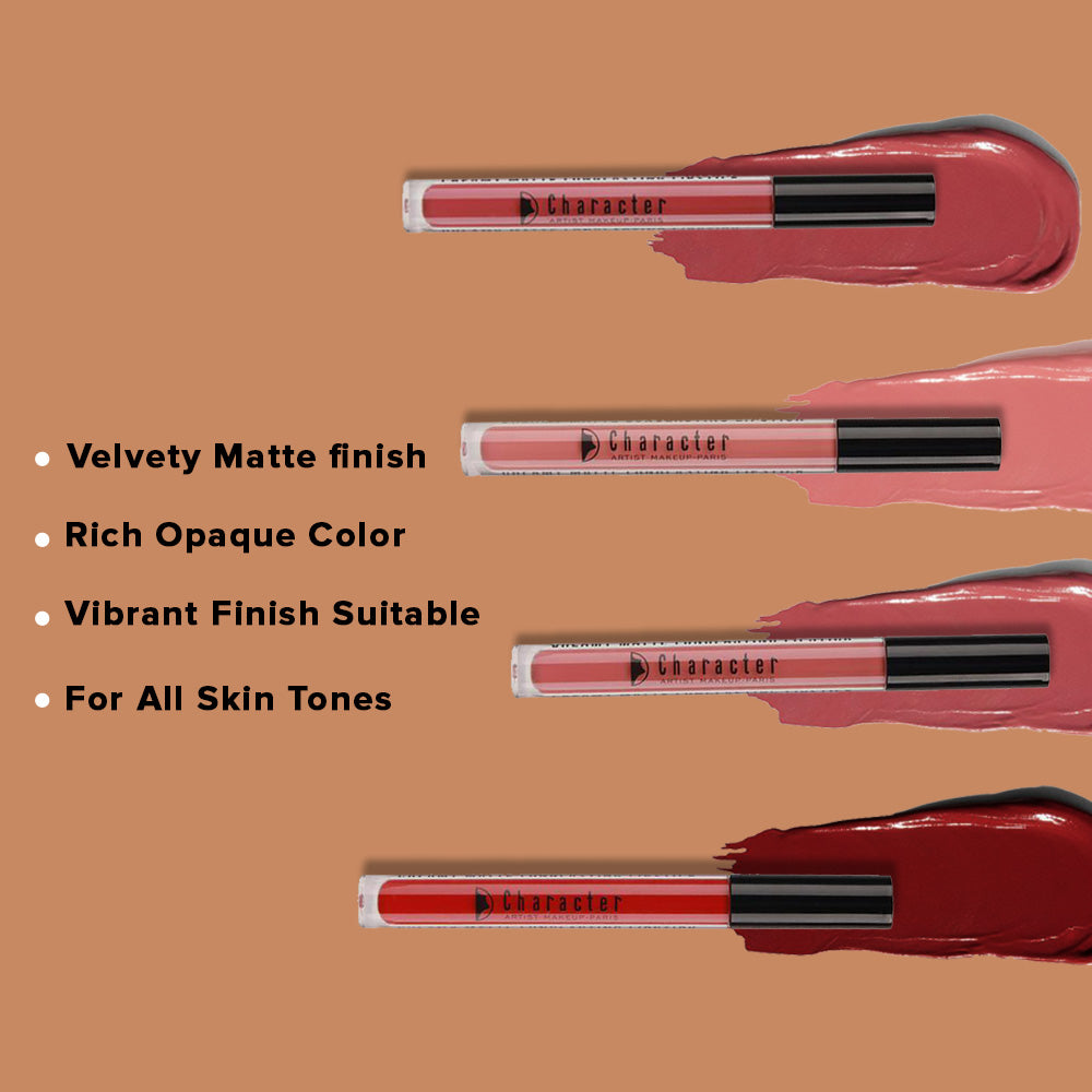 Character Creamy Matte Long lasting Lipstick-KYAMSTORE