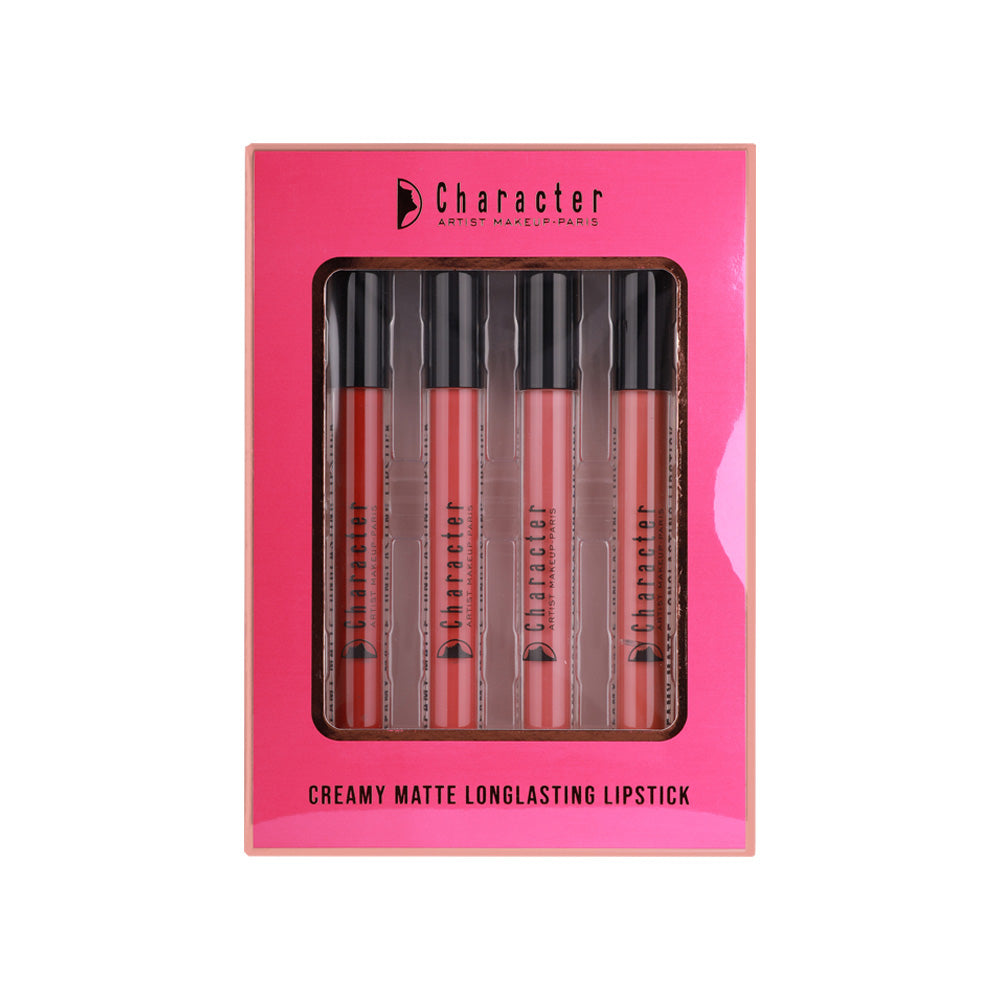 Character Creamy Matte Long lasting Lipstick-KYAMSTORE