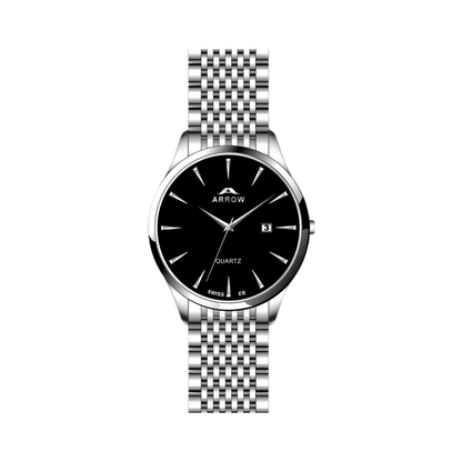 Arrow Men’s Analog Display | Stainless Steel Strap | With Color Variations (5901)-KYAMSTORE