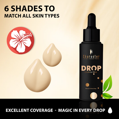 Character Drop Foundation-KYAMSTORE