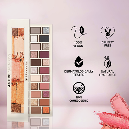 Character 44 Color Pro Creations Eyeshadow Palette - FFE001-KYAMSTORE
