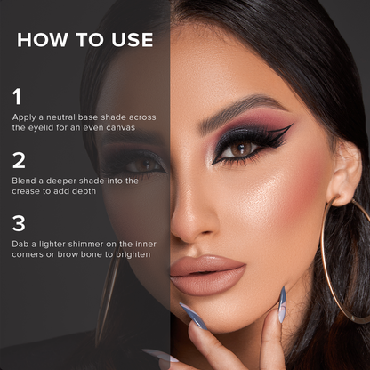 Character 44 Color Pro Creations Eyeshadow Palette - FFE001-KYAMSTORE