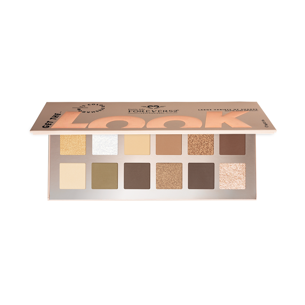 Get The Look 12 Color Eyeshadow Palette-KYAMSTORE