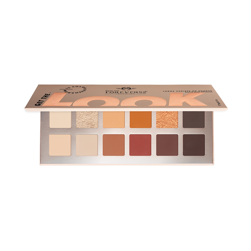 Get The Look 12 Color Eyeshadow Palette-KYAMSTORE
