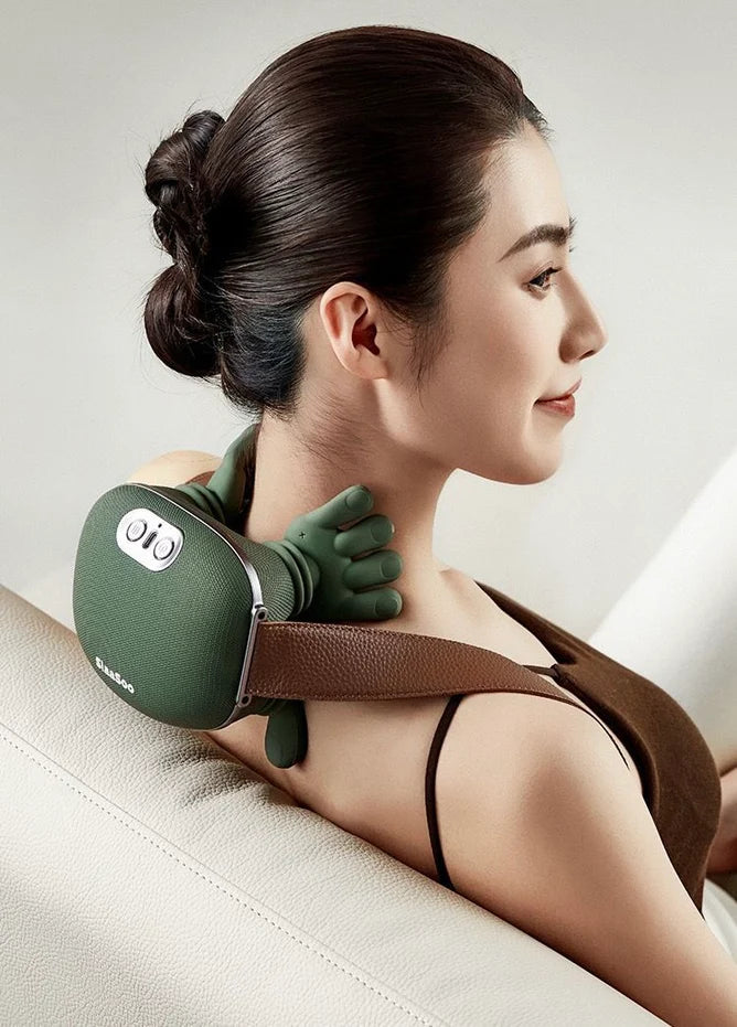 Professional home neck massager to relieve tension and stress