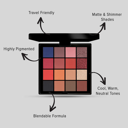 Character Glam Look Eyeshadow Palette-KYAMSTORE