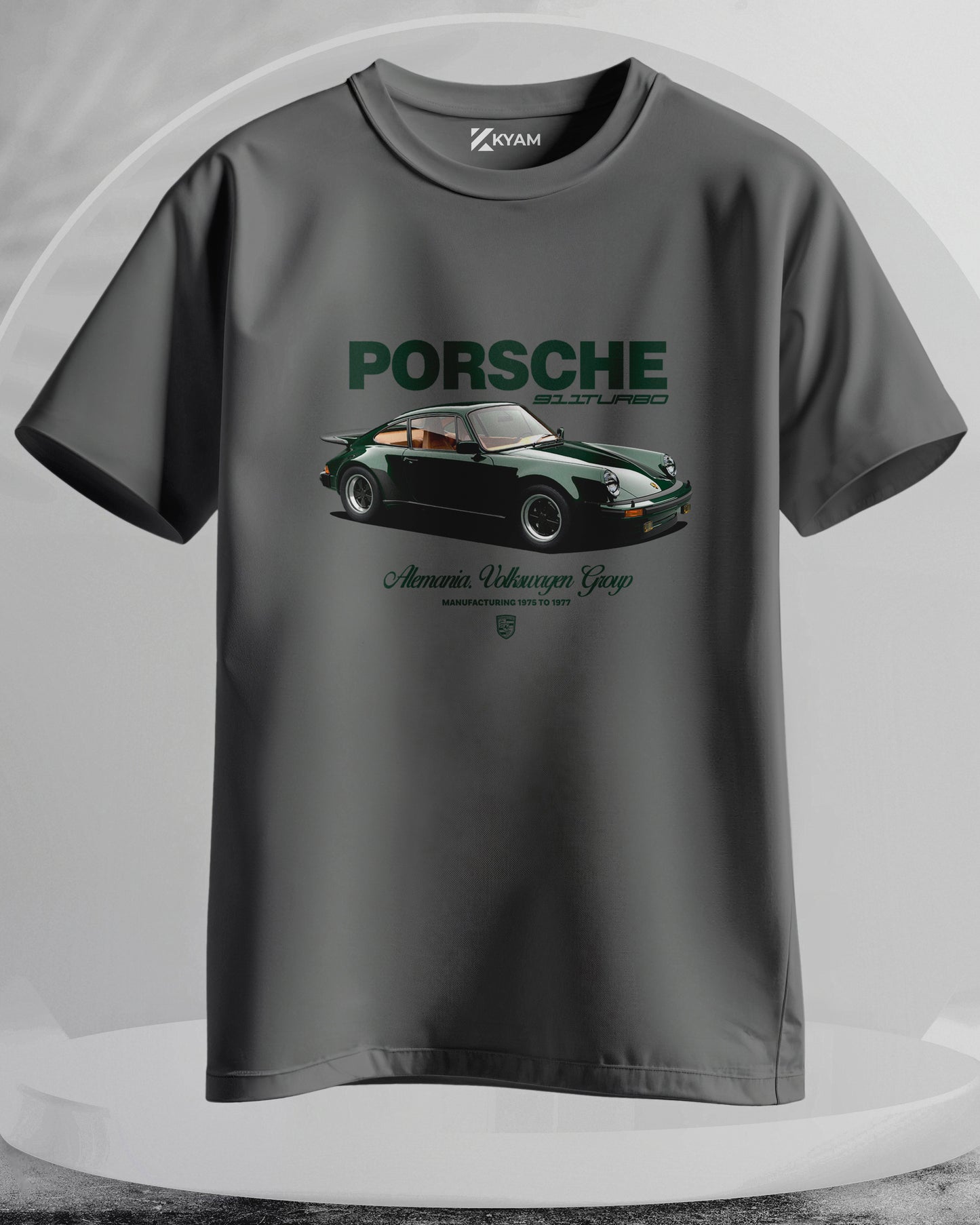 Porsche 911 Turbo - Men Stylish Printed T-Shirts – (Regular)