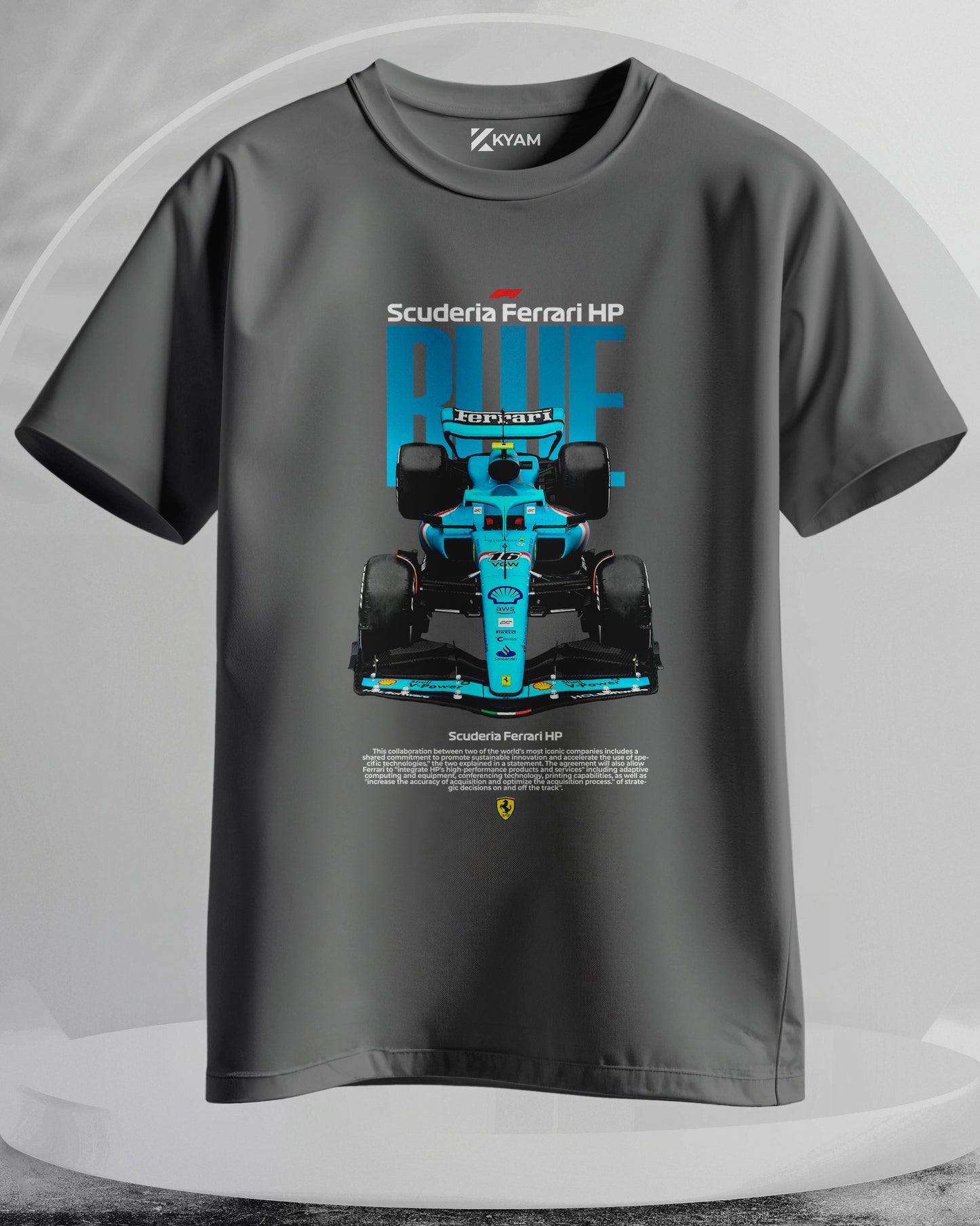 Scuderia Ferrari HP F1 - Men Stylish Printed T-Shirts – (Regular)