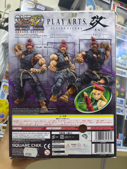 Square Enix Play Arts Kai: Super Street Fighter IV Arcade Edition Vol. 2 - Gouki / Akuma Action Figure