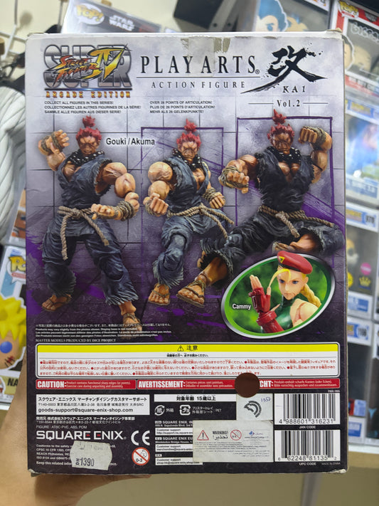Square Enix Play Arts Kai: Super Street Fighter IV Arcade Edition Vol. 2 - Gouki / Akuma Action Figure
