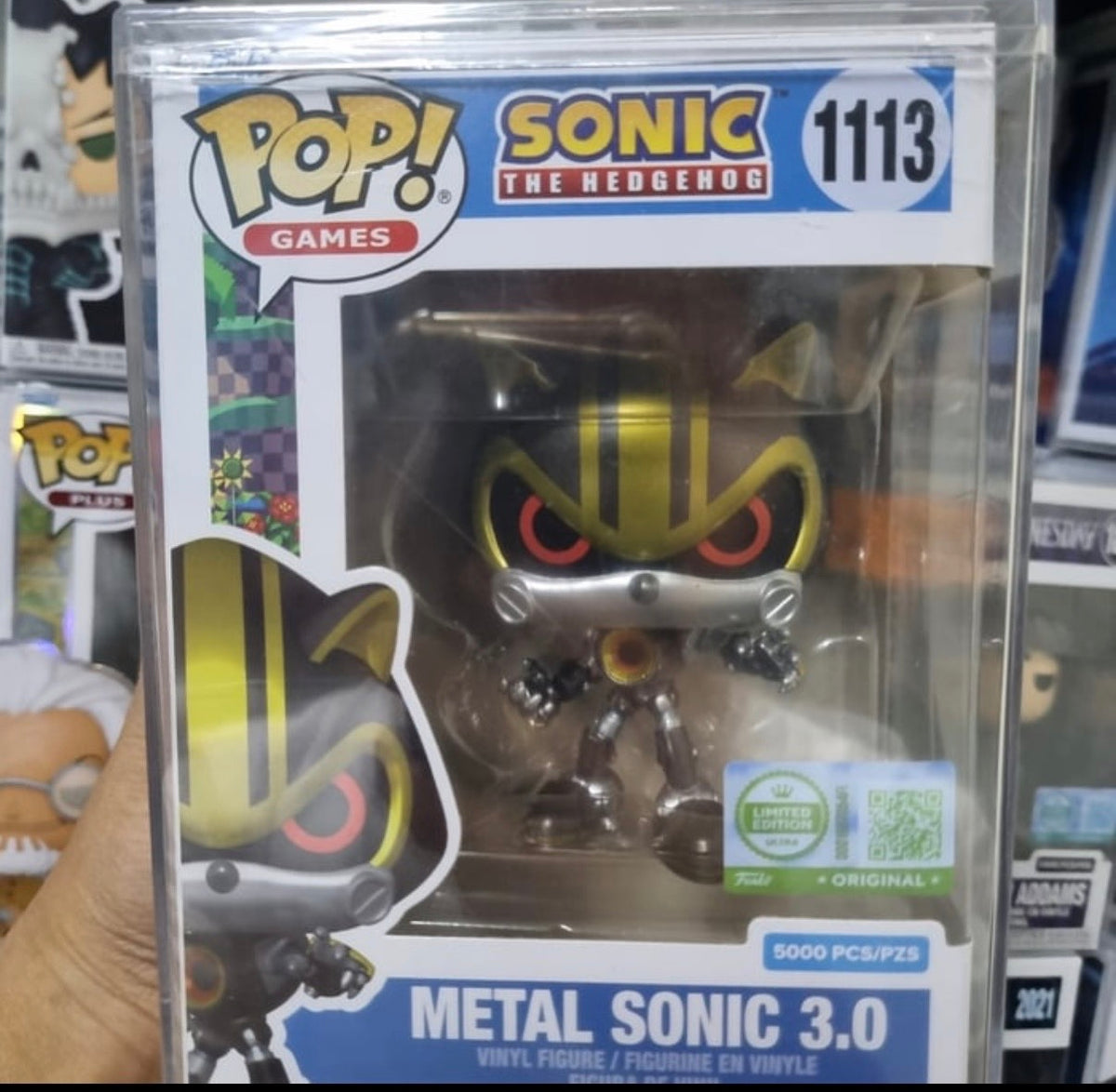 Funko Pop! Games: Sonic the Hedgehog - Metal Sonic 3.0 #1113 (Limited Edition - 5,000 Pcs)