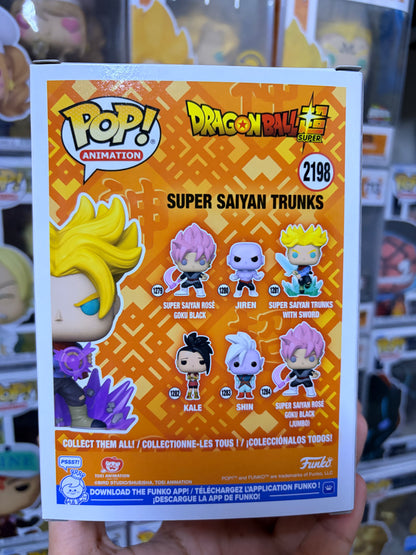 Funko Pop! Animation: Dragon Ball Super - Super Saiyan Trunks #2198 (Geekay Exclusive)