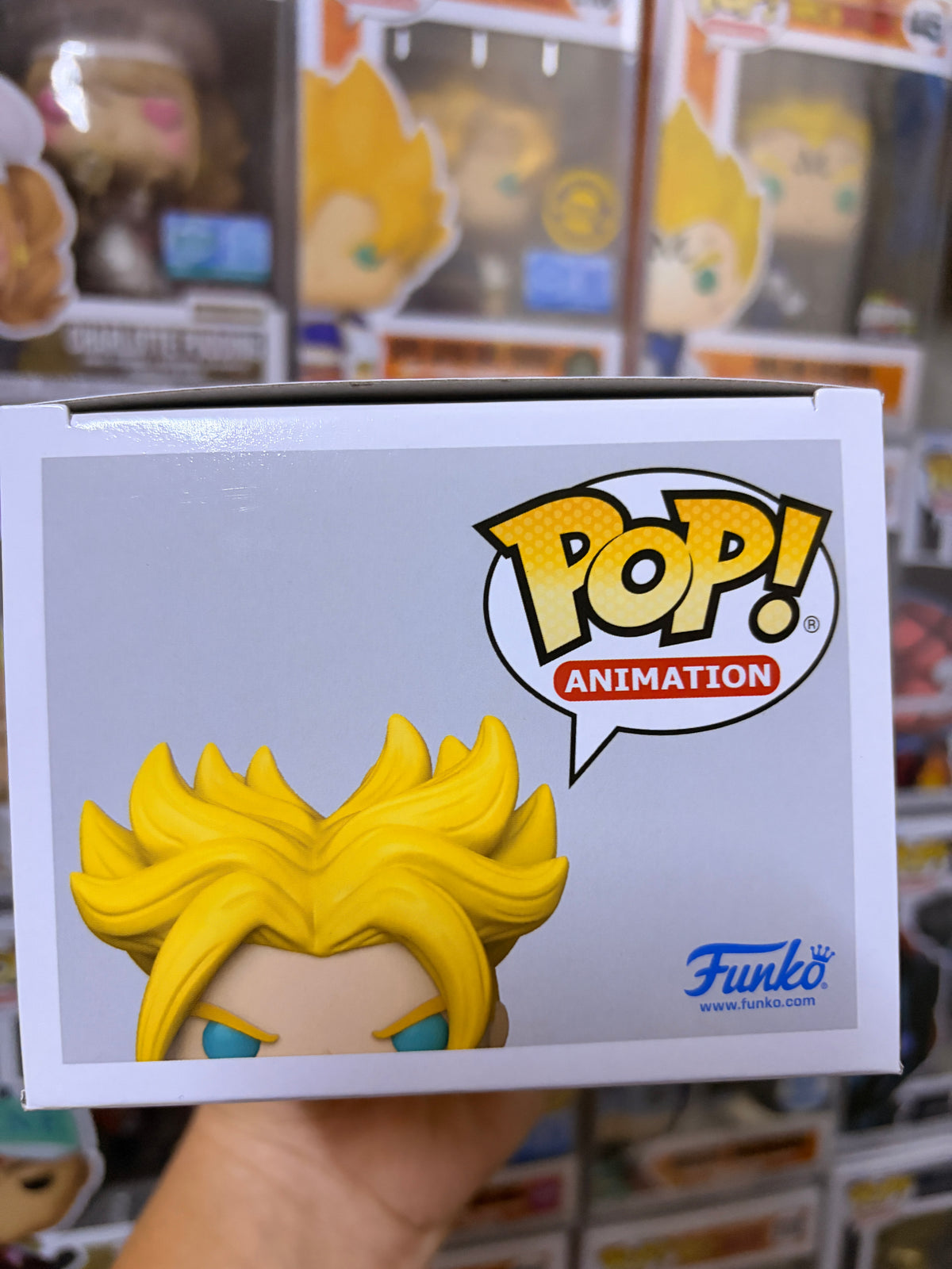 Funko Pop! Animation: Dragon Ball Super - Super Saiyan Trunks #2198 (Geekay Exclusive)