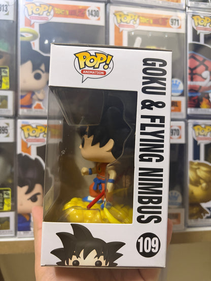 Funko Pop! VAULTED Dragon Ball - Goku & Flying Nimbus #109 (Galactic Toys Exclusive)