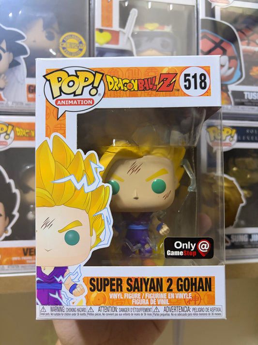 Funko Pop! VAULTED Dragon Ball Z - Super Saiyan 2 Gohan #518 (GameStop Exclusive)