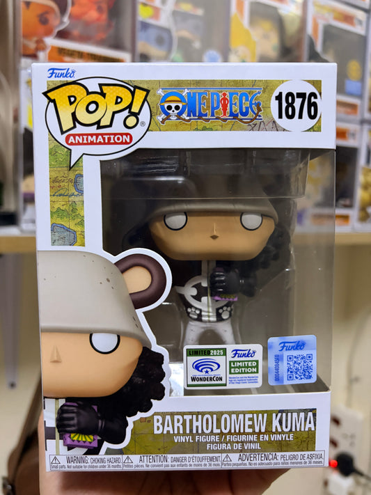 Funko Pop! Animation: One Piece – Bartholomew Kuma #1876 (WonderCon 2025 Limited Edition Exclusive)