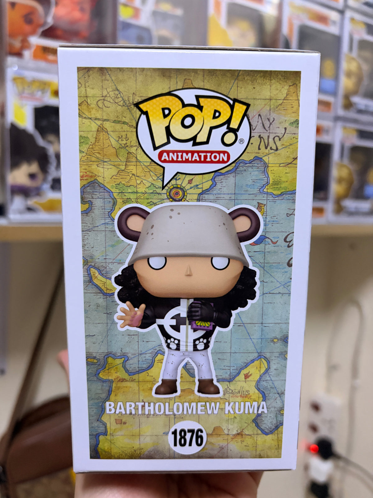 Funko Pop! Animation: One Piece – Bartholomew Kuma #1876 (WonderCon 2025 Limited Edition Exclusive)