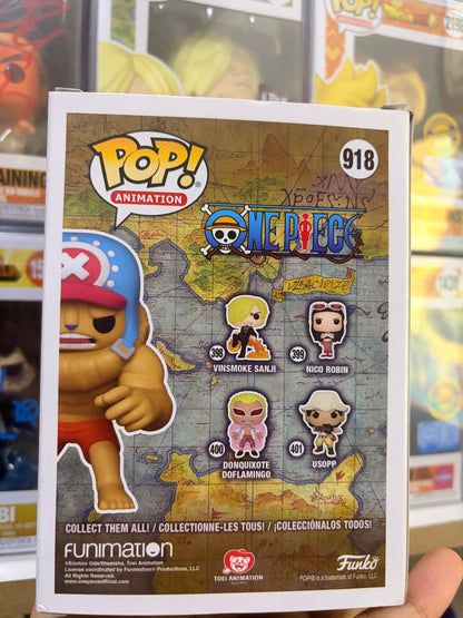 Funko Pop! One Piece - Buffed Chopper #918 (2021 Spring Convention Exclusive) - NEAR MINT