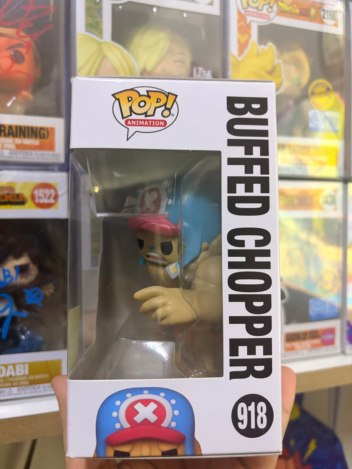 Funko Pop! One Piece - Buffed Chopper #918 (2021 Spring Convention Exclusive) - NEAR MINT