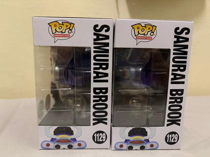 Funko Pop! One Piece - Samurai Brook #1129 BUNDLE (Chase + Common) - Funko Shop Exclusives
