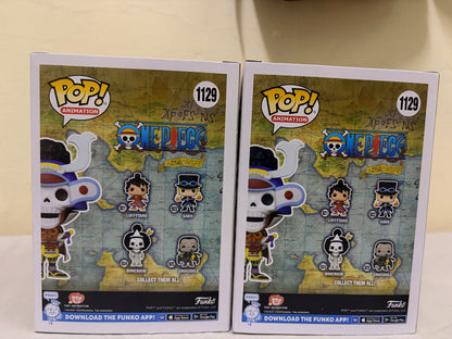 Funko Pop! One Piece - Samurai Brook #1129 BUNDLE (Chase + Common) - Funko Shop Exclusives