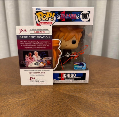 Funko Pop! Bleach - Ichigo Kurosaki #1087 (Autographed - JSA Certified, 2022 SDCC Exclusive)