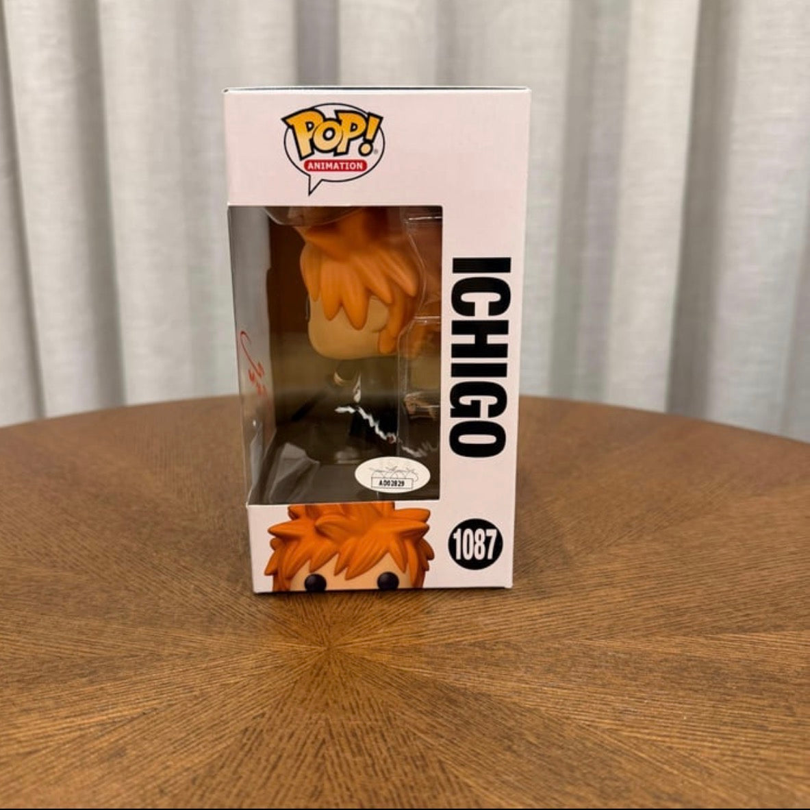 Funko Pop! Bleach - Ichigo Kurosaki #1087 (Autographed - JSA Certified, 2022 SDCC Exclusive)